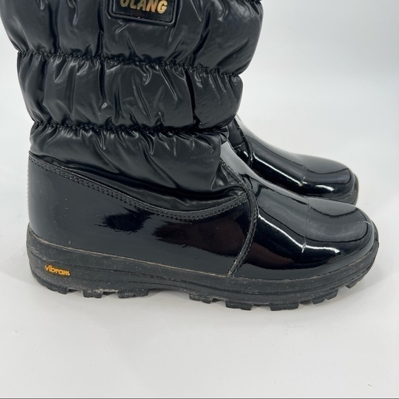 OLANG black winter snow boots size 10.5 - Picture 3 of 11